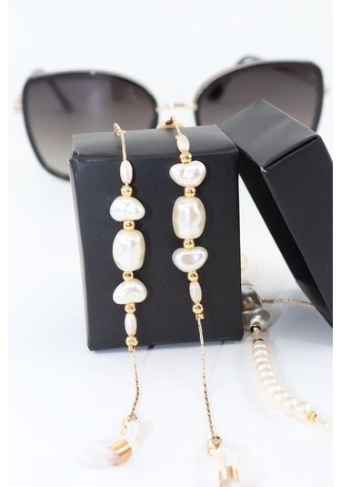 Gold Inci Boncuklu Gözlük Ipi. Kadın Gözlük Zinciri. Gözlük Ipi. Gözlük Ipi Askısı. Gözlük Zinciri. Gold