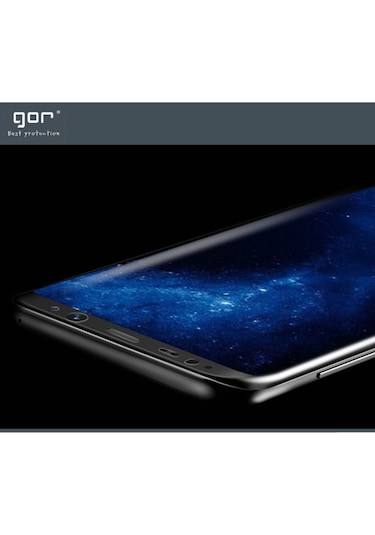 Gor Galaxy Note 7 Fan 3D Kavisli Darbe Emici Full Ekran Koruyucu Şeffaf (276815766)