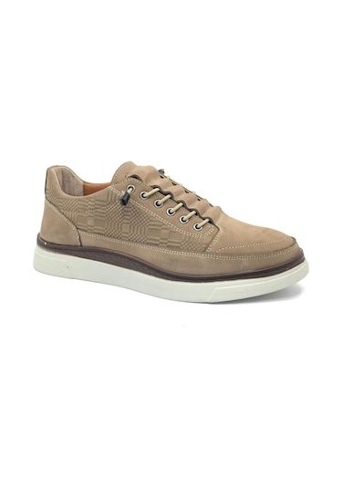 Dropland 8932 Deri Erkek Casual Ayakkabı Kum
