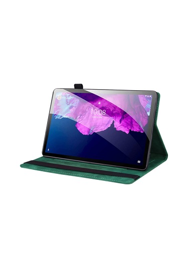Butu İş Tarzı Ön Cep Tasarımı Pu Deri Cüzdan Kılıf Tablet Kılıf Lenovo Uyumlu Tab P11 Tb-j606f/tab P11 5g