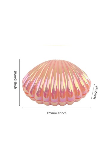 Büro Ev Ofis Hediyesi İçin Kendin Yap Tasarımlı Led Işıklı Deniz Kabuğu Lale Lamba Diğer
