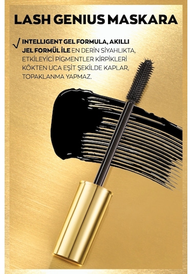 Avon Lash Genius 5 Kirpik Etkisi Maskara Modern Navy