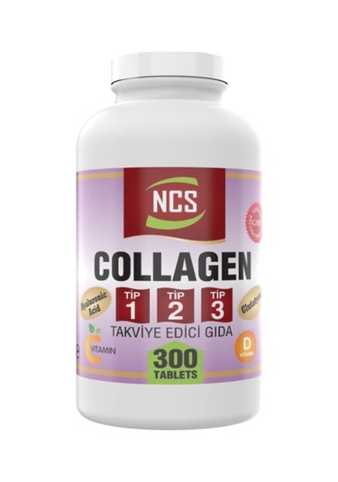 L-glutatyon 300 Tablet Kollajen 1000 Mg Collagen Tip 1-2-3 Glutatyon Kolajen