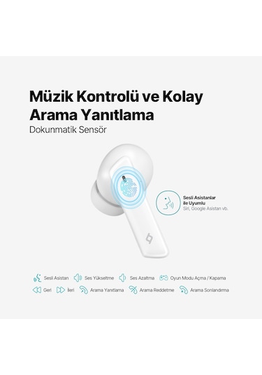 Ttec 2KM149 Airbeat Pro Max Anc Kablosuz Tws Bluetooth 5.2 Kulakiçi Kulaklık