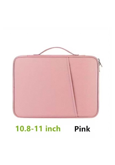Tablet Ve Macbook Çantası 11'' - Koruyucu Kılıf Tablet Çantası - Laptop Liner Çantası - Notebook Bilgisayar Çantası Pembe
