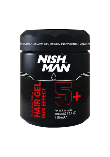 Nishman Gum Effect 5+ Ultra Sert Sakız Jöle Burberry Parfüm Kokulu 750 ML