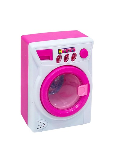 Oyuncak Çamaşır Makinasi Pilli Oyuncak Sesli Işıklı  Oyuncak