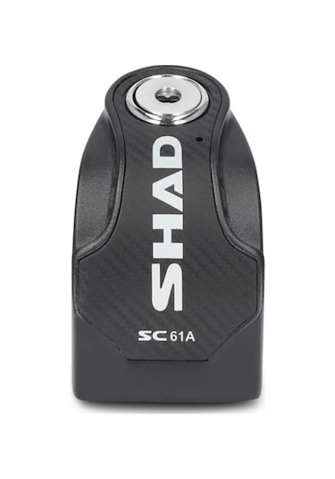 Shad Sc61a Alarmlı Siyah Motosiklet Disk Kilidi C0s6100a Disk Kilidi