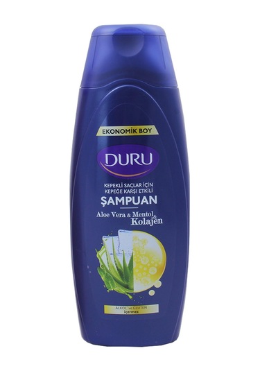 Duru Aloe Vera & Mentol & Kolajen Kepeğe Karşı Etkili Şampuan 700 ML