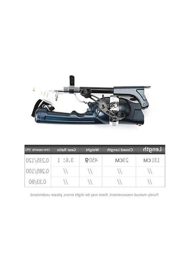 Didadodo Upgrad 2b Teleskopik Olta Kamışı Çift Saplı, Taşınabilir, Paslanmaz Çelik, Uçan Makara Mini Çubuk Açık Balıkçılık İçin Çift Sap