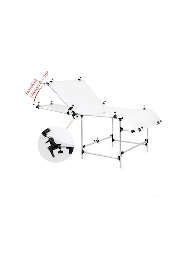 Gdx Pht-100200 Ürün Çekim Masası (100X200 Cm)