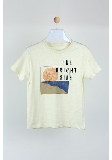 Losan Erkek Çocuk Tshirt KREM