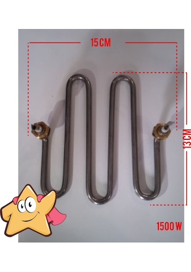 Semaver Ve Çay Makinesi Rezistansı 2000w