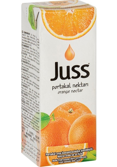 Juss Portakal Nektarı 200 Ml X 27 Adet