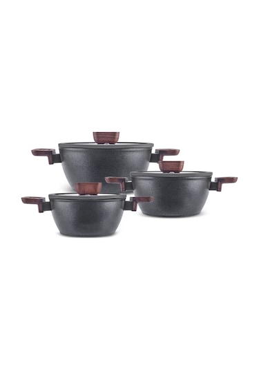 Karaca Salomon Biodiamond 6 Parça Midi Set Kahverengi