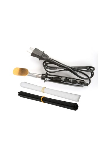 Kangvka Araba Tamponu Tamir Seti: Elektrikli Kaynak Makinesi 50w, 40 Plastik Çubuk, Demir Tutucu, Tel Fırça Ve Ağ - Avrupa Standardı