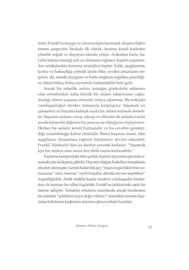 İnsanın Anlam Arayışı: Man's Search For Meaning
