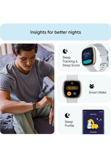 Fitbit Sense 2 Gelişmiş Sağlık Ve Fitness Akıllı Saati (İthalatçı Garantili)