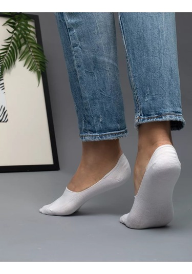 Snob Kısa Çorap 12 Çift Takım 235260944 Beyaz