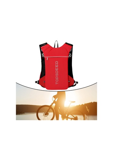 Homyl Koşu Yeleği Sırt Çantası Yaratıcı Kırmızı Kırmızı