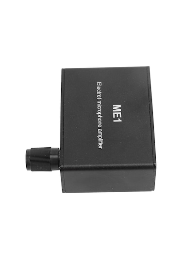 Moveevo Alüminyum Elektret Mikrofon Amfi - 0-20db Kazanç Ayarı, 3.5mm Giriş, 3 Çıkış Portu, 10+ Saat Kullanim Süresi