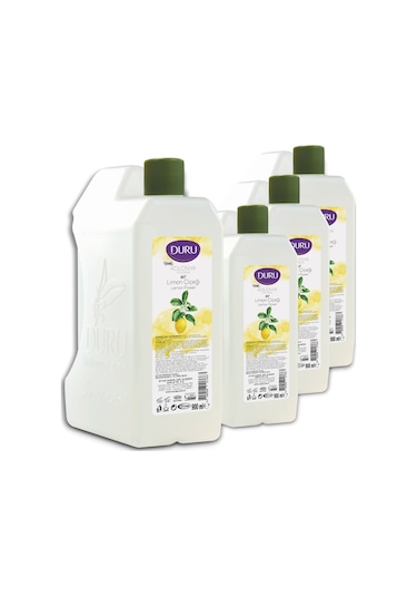 Duru 80 Derece Limon Kolonyası Bidon 900 ML x 4