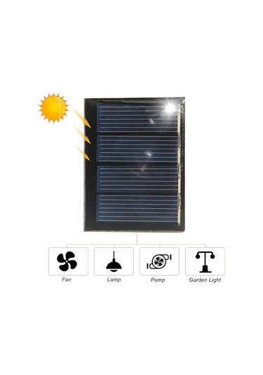 Besthome1 Dıy Güneş Paneli - 0.23w 2v Çok Amaçlı Şarj Ve Eğitim Projeleri İçin