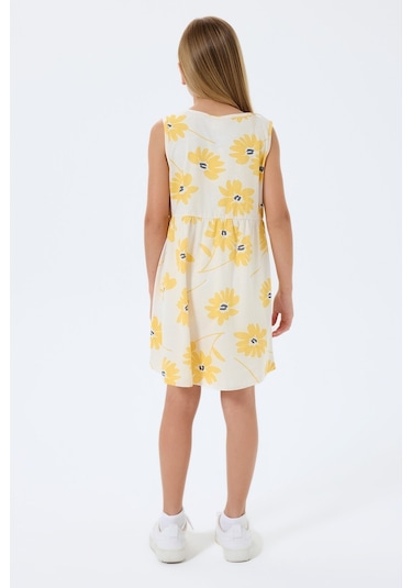 Rolypoly Kız Çocuk Krem Elbise 5274-49675 Krem
