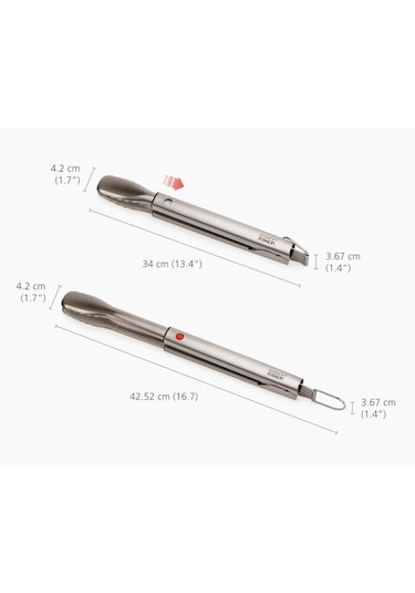 Joseph Joseph Grillout 2 Li Paslanmaz Çelik Barbekü Spatulası Ve Maşa Seti