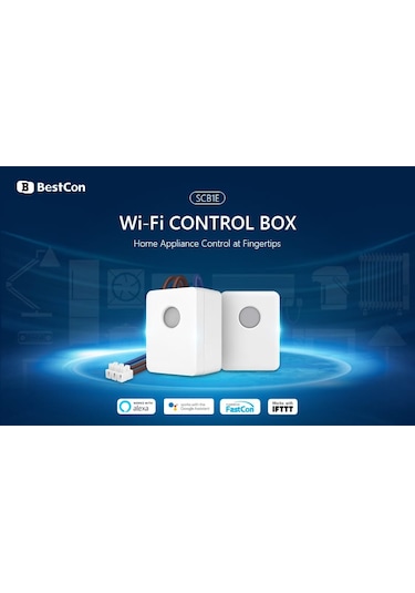 BROADLİNK SCB1E 16 AMPER WİFİ AKILLI ANAHTAR 4 ADET