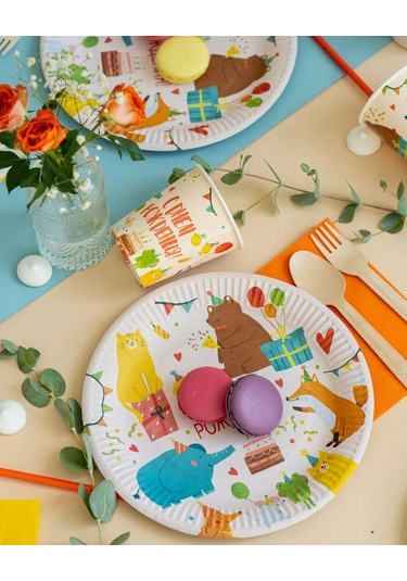 Albeta Tek Kullanımlık Parti Takımı 20 Kişilik Çocuk Partisi 253270973 100 adet