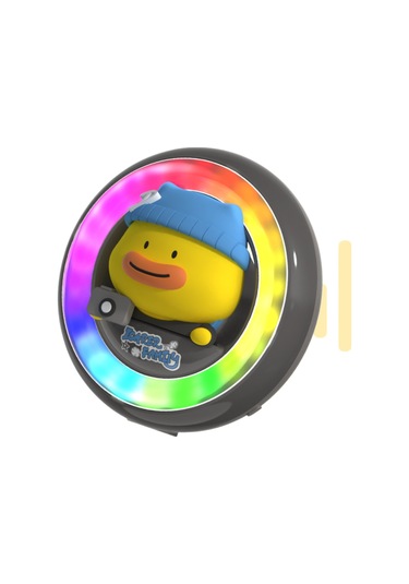 Spring Araba Dekorasyonu Renkli Pikap Ritim Aydınlatma Dekorasyonu Siyah Diğer