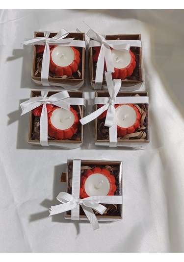 Bal Kabağı İçinde Mum 10 Adet