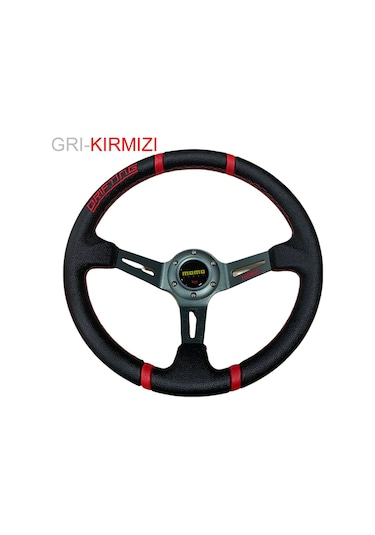 Momo Ofsetli Spor Direksiyon Çizgili Sarı-Siyah-Kırmızı-Mavi-Gri