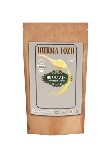 Hurma Aşkı Hurma Tozu 250 G