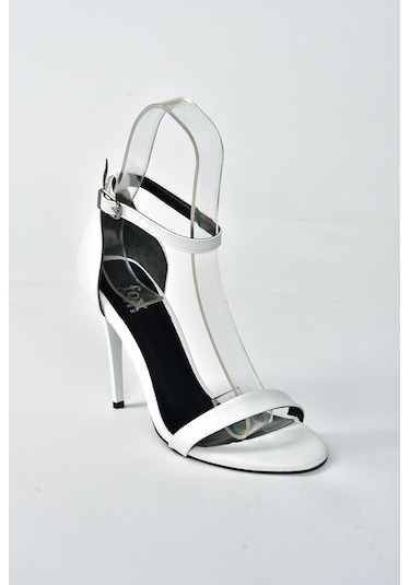 Fox Shoes Beyaz Kadın Topuklu Ayakkabı B922112609