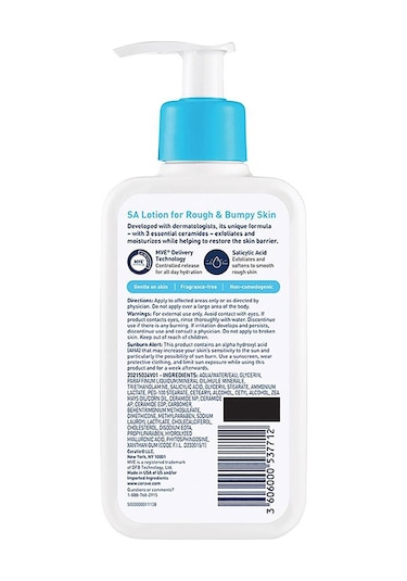 CeraVe SA Kaba ve Engebeli Ciltler İçin Nemlendirici Losyon 237ML