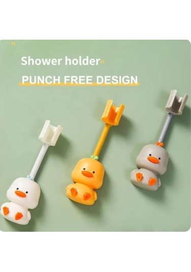 Banyo Keyfi İçin Hayvan Figürlü Duş Başlığı Tutucu Diğer