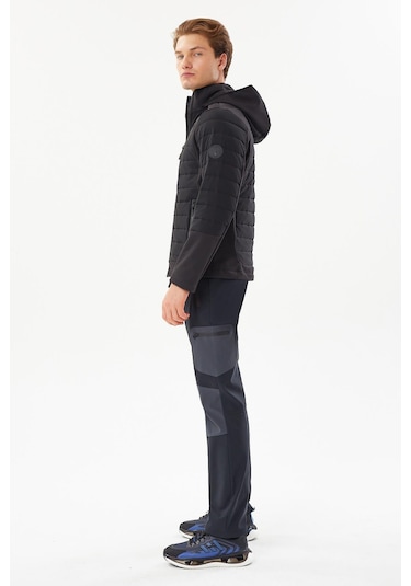 Exuma 2411137-siyah Erkek Softshell Mont 001