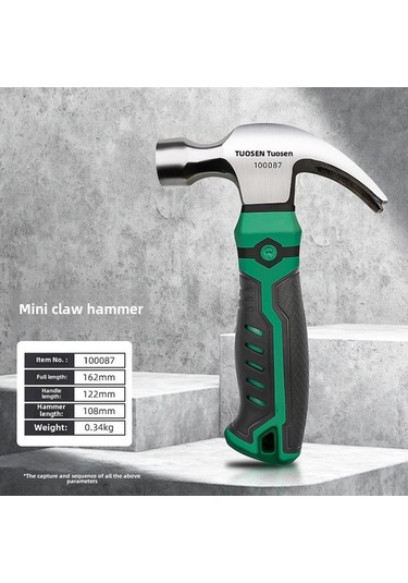 Besthome1 Profesyonel Çelik Mini Kanca Çekiç - Geniş Dürtü Alanı, Taşınabilir, Ev Ve Ahşap Tamiri İçin