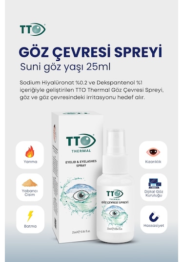 Tto Göz Çevresi Spreyi 25 Ml