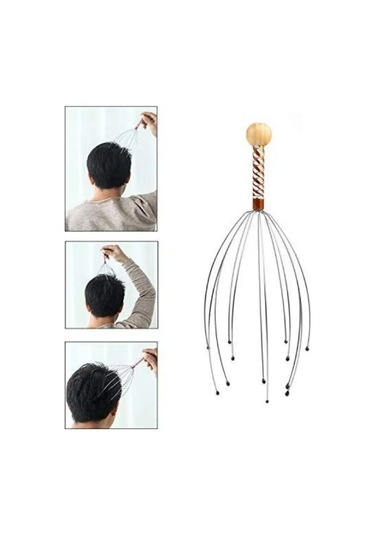 Kafa Masajı Paketi 1'li Çok Renkli