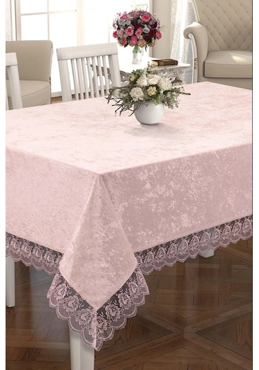 Lüx Güpürlü Masa Örtüsü