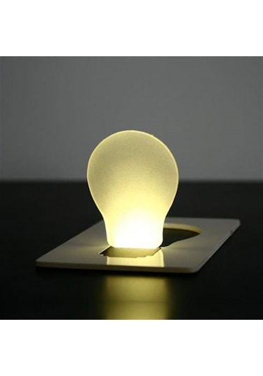 Kredi Kartı Şeklinde Led Cep Lambası  Lamba