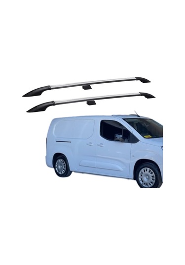 Opel Combo E Uzun Şase 2019 2020 2021 Portbagaj Tavan Çitası Gri