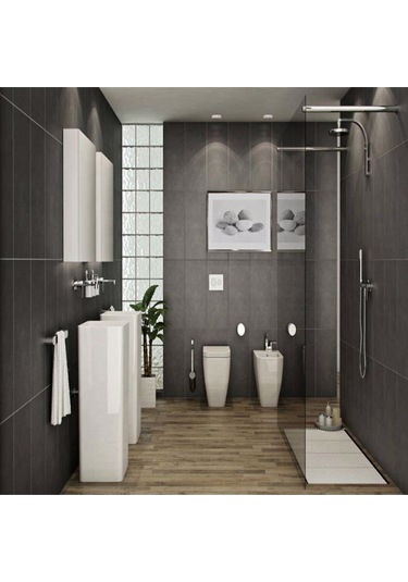 40 X 45 Alüminyum Beyaz Banyo Wc Havalandırma Panjuru