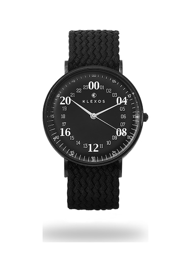 Klexos 24 Saat Kadranlı Kol Saati Dream Altamira Black Casual