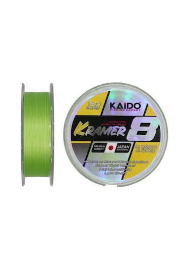Kramer Japan 8x 150 Mt Green İp Misina 0,10 Mm