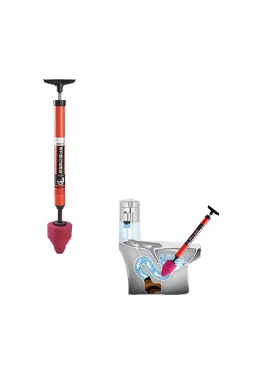 Geeroyoo Yüksek Basınçlı Tuvalet Tıkanıklık Açıcı - Esnek Sap Ve Ergonomik Tasarım İle Tüm Borular İçin Etkili Çözüm Diğer