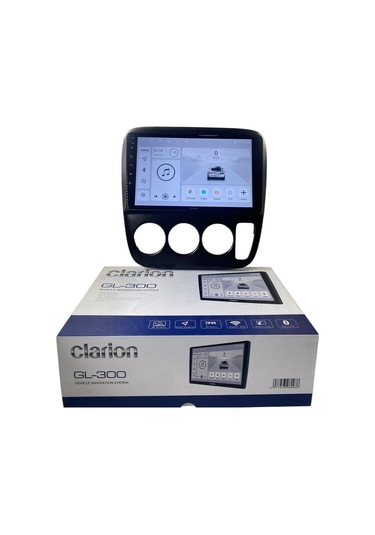 Honda Crv 1998 Clarion 4-64 Tam Profesyonel Oem Multimedia 9"